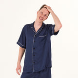 Archive Sale: Sateen Short Sleeve PJ Shirt