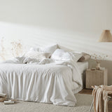 Cloud | Duvet Cover made of bamboo #Color_cloud