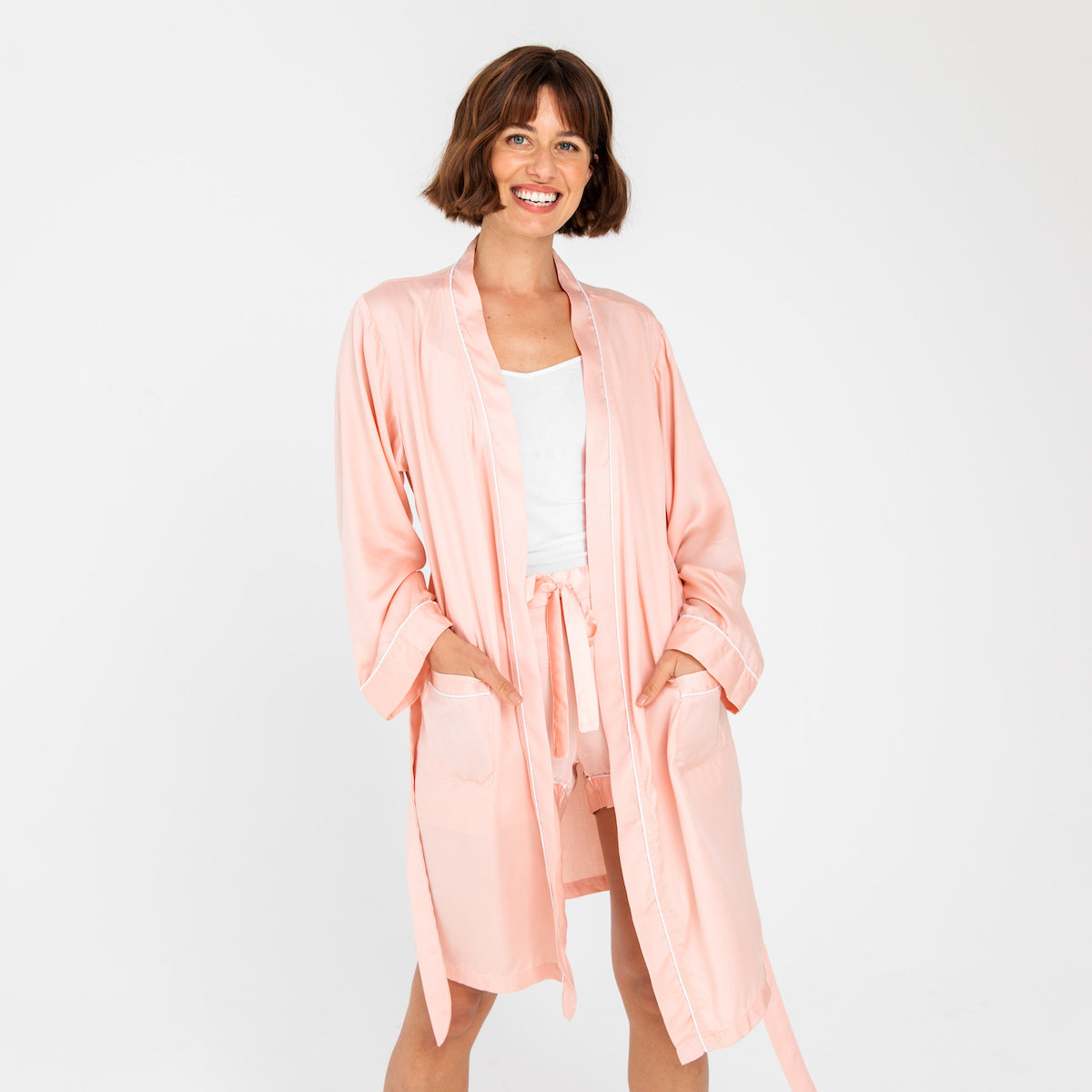 Cloud Pink | Robe made from bamboo #Color_cloudpink