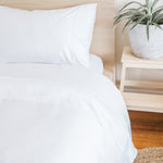 Cloud | Duvet Cover Made With 100% Organic Bamboo #Color_cloud