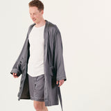 Slate | Robe made from bamboo #Color_slate